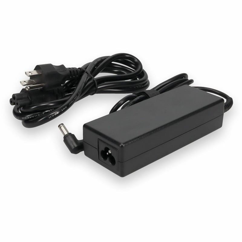 AddOn ASUS PA-1900-24 Compatible 90W 19V at 4.7A Black 5.5 mm x 2.5 mm Laptop Power Adapter and Cable - Thumbnail 1