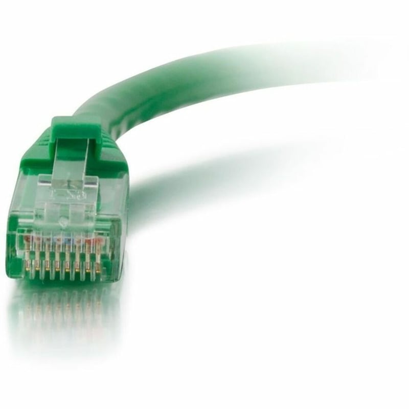Quiktron Q-Series Patch Cords, CAT5E, Booted, Green, 75 FT - Thumbnail 1