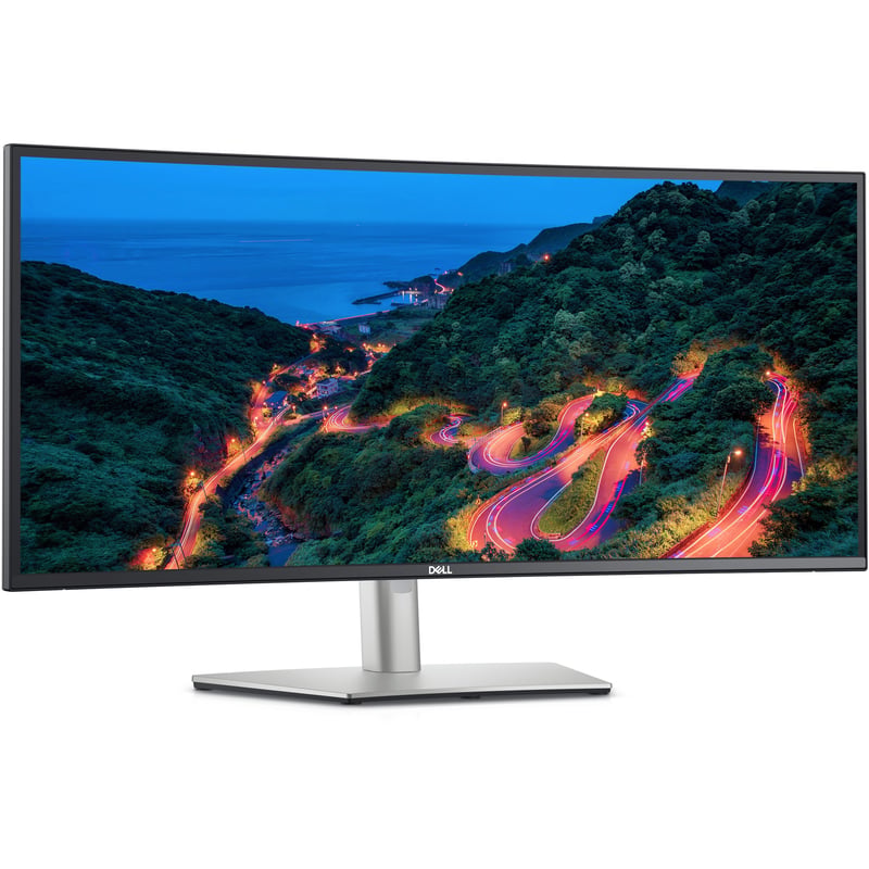 Dell UltraSharp U3423WE 34" Class WQHD Curved Screen LCD Monitor - 21:9 - Thumbnail 1