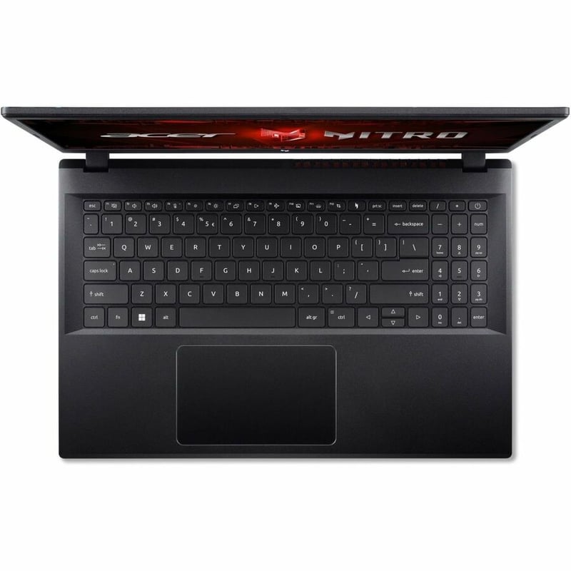 Acer Nitro V 15 ANV15-51 ANV15-51-789J 15.6" Gaming Notebook - Full HD - 1920 x 1080 - Intel Core i7 13th Gen i7-13620H Deca-core (10 Core) 2.40 GHz - 16 GB Total RAM - 512 GB SSD - Black - Thumbnail 2