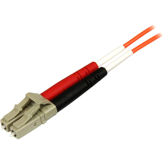 StarTech.com 3m Fiber Optic Cable - Multimode Duplex 50/125 - OFNP Plenum - LC/ST - OM2 - LC to ST Fiber Patch Cable - Thumbnail 2