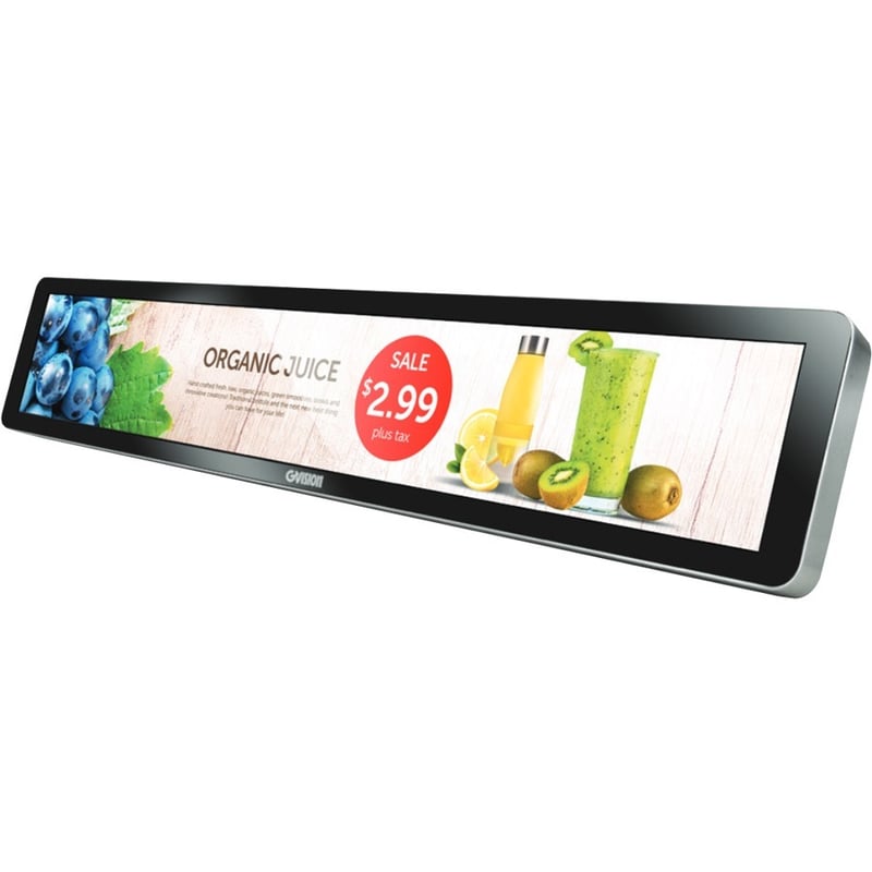 GVision 16.3" Smart Shelf Stretched Display - Thumbnail 2