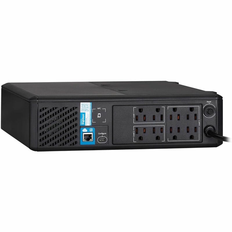 750VA 475W 120V UPS PURE SW CLOUD-CONNECT REMOTE MONITOR 8 OUT - Thumbnail 5