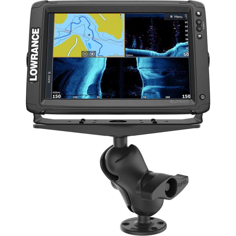 RAM Mounts Marine Mount for Mounting Bracket, GPS, Radio, Fishfinder - Thumbnail 2