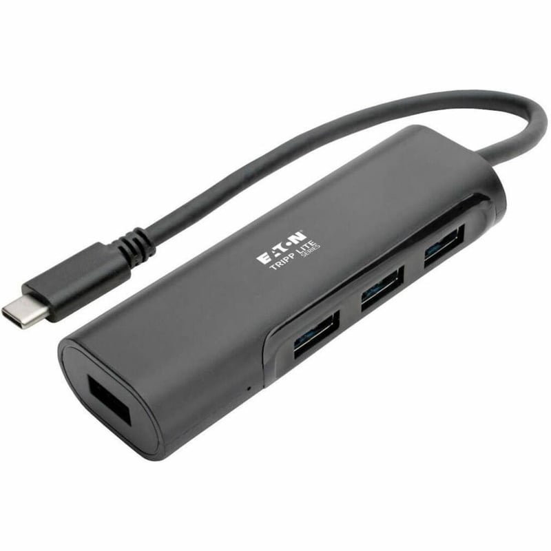 Tripp Lite by Eaton USB C Hub 4-Port w/ 4x USB-A Portable Compact USB Type C, USB-C USB Type C - Thumbnail 1