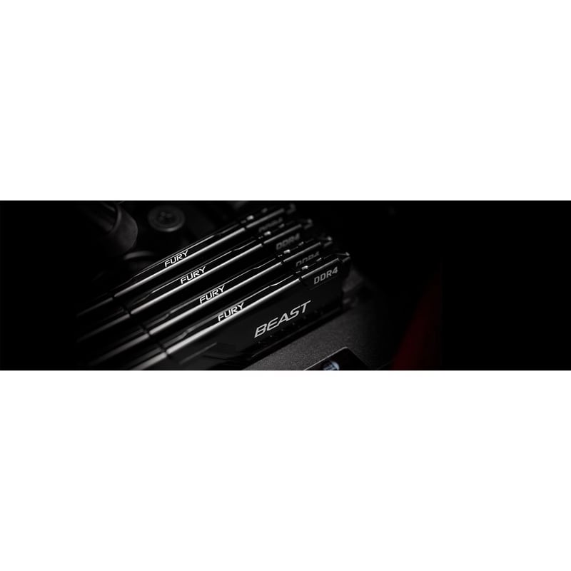 Kingston FURY Beast 64GB (4 x 16GB) DDR4 SDRAM Memory Kit - Thumbnail 3