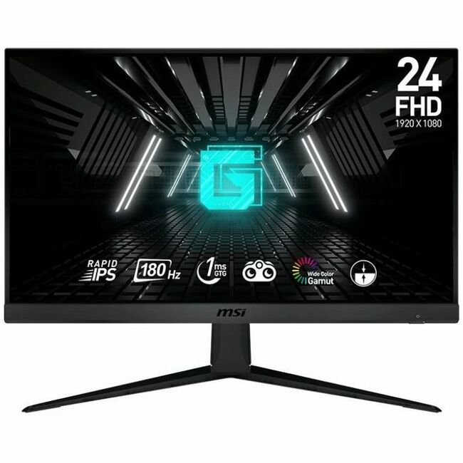 MSI G2412F 24" Class Full HD Gaming LCD Monitor - 16:9 - Black - Thumbnail 1
