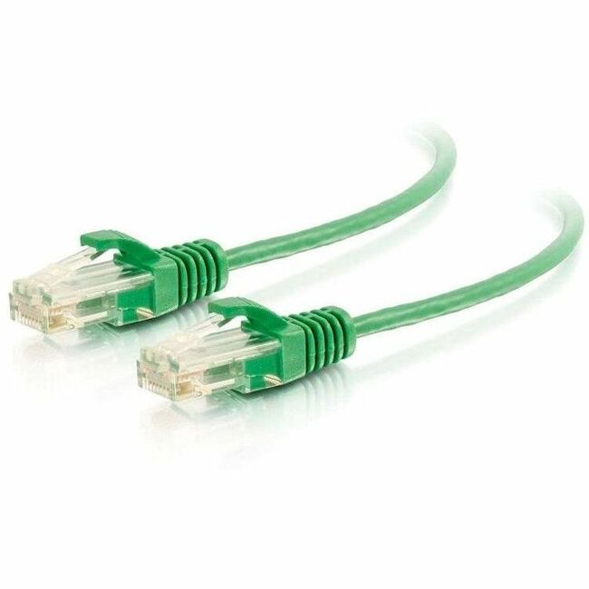 14FT/4.3M CAT6A SNAGLESS STP CABLE-GRN - Thumbnail 1