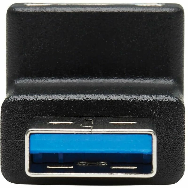 Eaton Tripp Lite Series USB 3.0 SuperSpeed Adapter - USB-A to USB-A, M/F, Down Angle, Black - Thumbnail 2