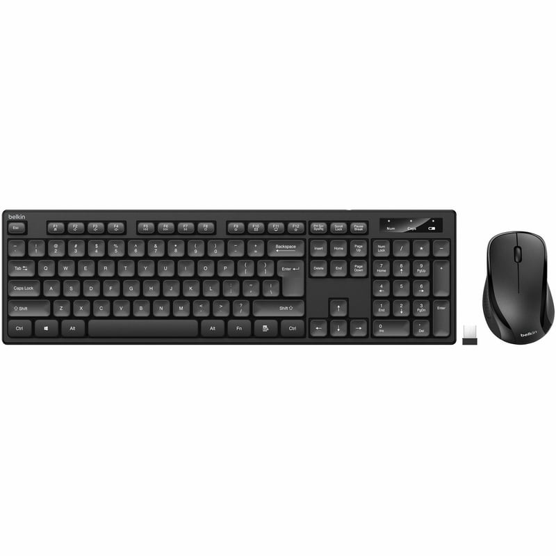 WIRELESS KEYBOARD AND MOUSE OPTICAL - Thumbnail 1