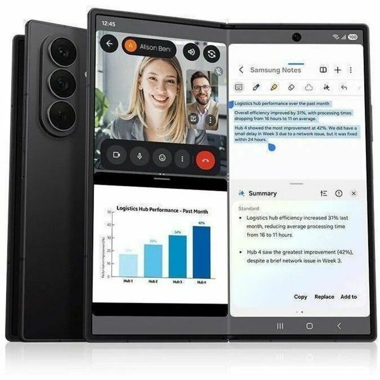 GALAXY Z FOLD7 256GB (UNLOCKED) JET BLACK - Thumbnail 2