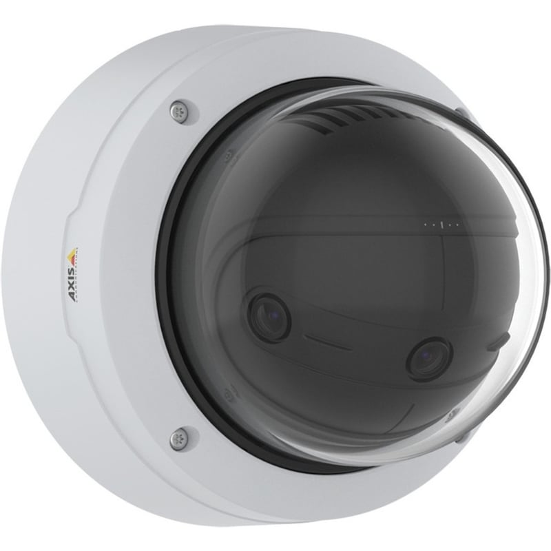 AXIS Panoramic P3818-PVE 13 Megapixel Outdoor 4K Network Camera - Color - Dome - White - TAA Compliant - Thumbnail 4