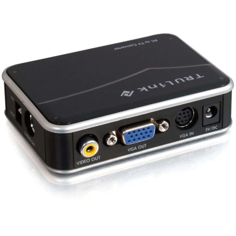 VIDEO ADAPTER - 8 PIN MINI-DIN LEFT CONNECTOR - FEMALE LEFT GENDER - RCA,S-VIDEO - Thumbnail 2