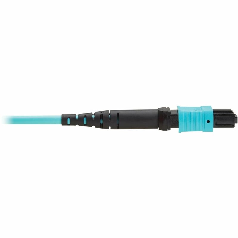 100G MULTIMODE 50/125 OM4 FIBER CABLE 12F MPO/MPO-PC F/F AQUA 1M - Thumbnail 5