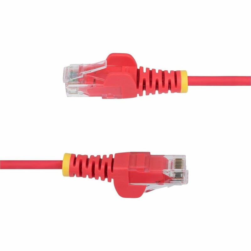 SLIM CAT6 CABLE RED LSZH SLIM SNAGLESS RJ45 UTP PATCH CABLE - Thumbnail 3