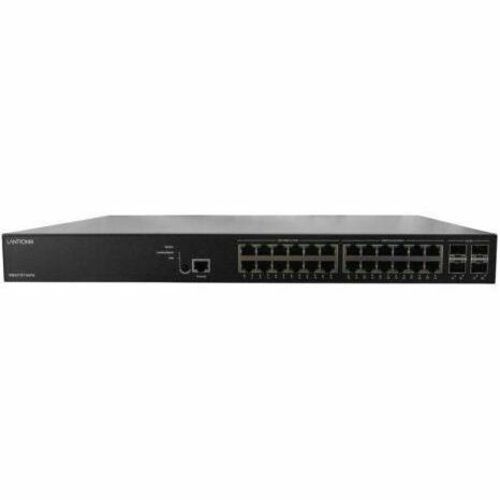 MANAGED POE++ SWITCH WITH (12) 10/100/1000BASE-T PORTS + (12) 100M