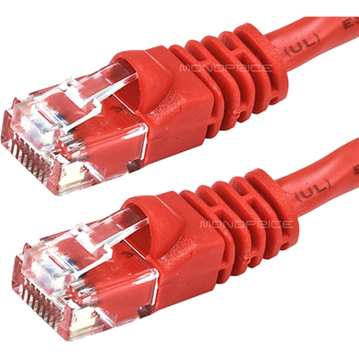 CAT6 24AWG CABLE_ 5FT RED. - Thumbnail 2