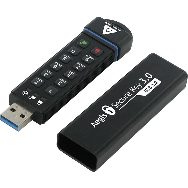 Apricorn Aegis Secure Key 3.0 - USB 3.0 Flash Drive - Thumbnail 2