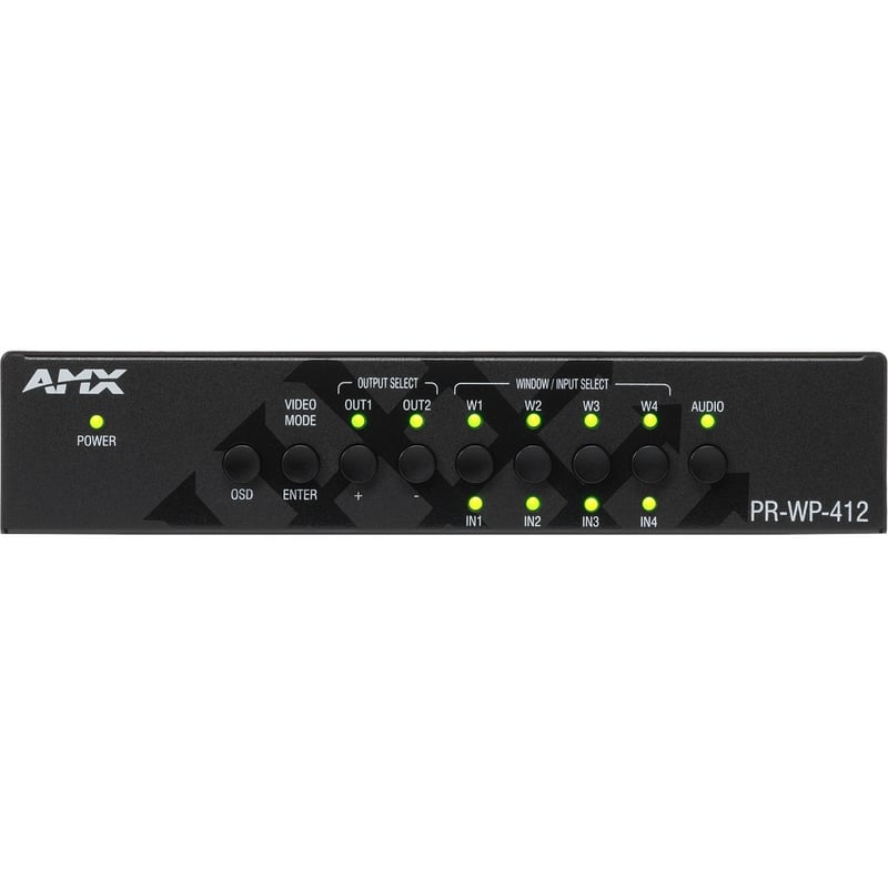 AMX Precis 4x1+1 4K60 HDMI Windowing Processor - Thumbnail 1