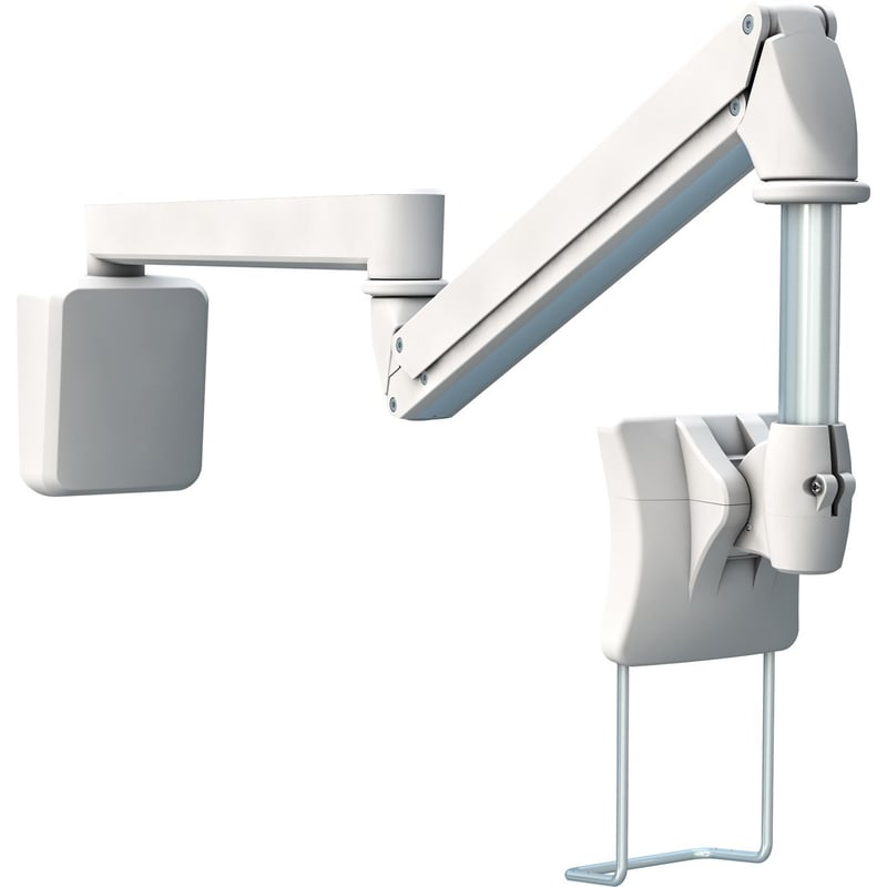 HEALTHCARE WALL ARM MOUNT CANTILEVERED ARM (1 HINGE)