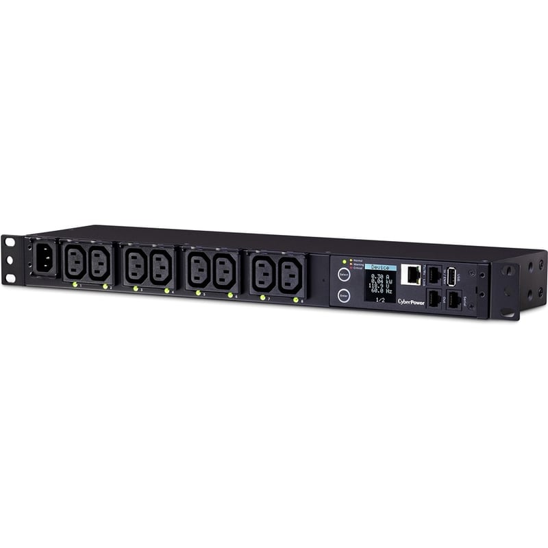CyberPower PDU81004 100 - 120 VAC 15A Switched Metered-by-Outlet PDU - Thumbnail 2