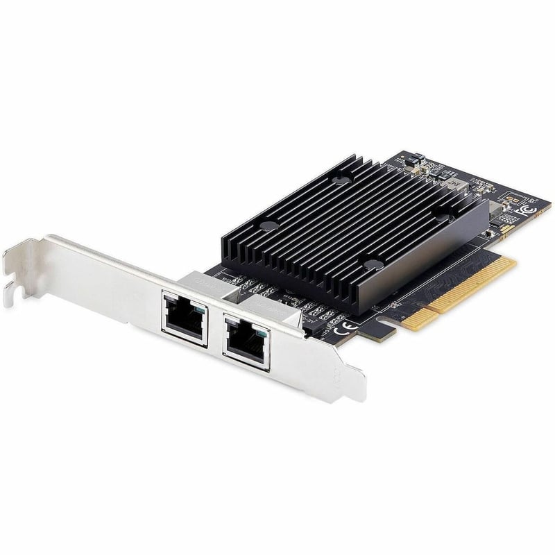 2 PORT 10GB PCIE NETWORK CARD LAN ETHERNET NIC ADAPTER BROADCOM - Thumbnail 1