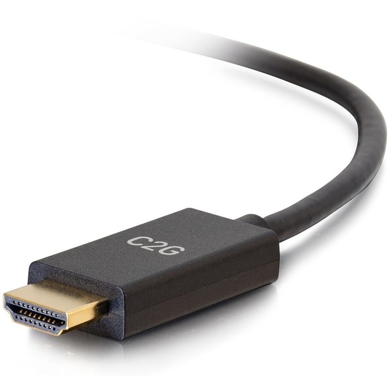 C2G 10ft Mini DisplayPort to HDMI Cable - Mini DP to HDMI Adapter - DisplayPort 1.2a HDMI 1.4b - 4K 30Hz - M/M - Thumbnail 3
