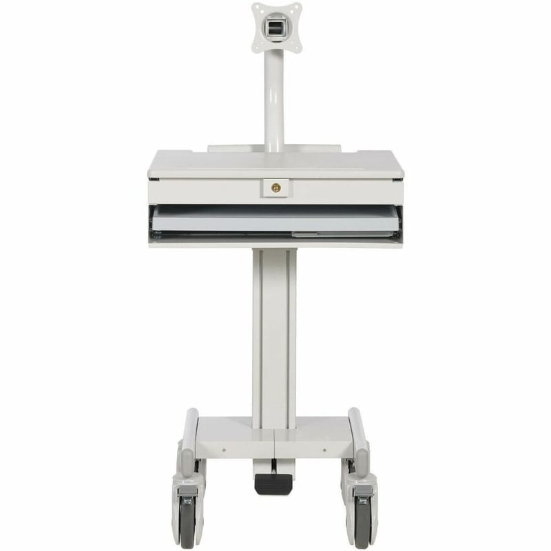 Eaton Tripp Lite Series Mobile Workstation with Monitor Arm, Casters, Locking Drawer, TAA - Thumbnail 4