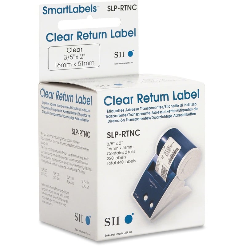 Seiko Clear Return Address Label - Thumbnail 5