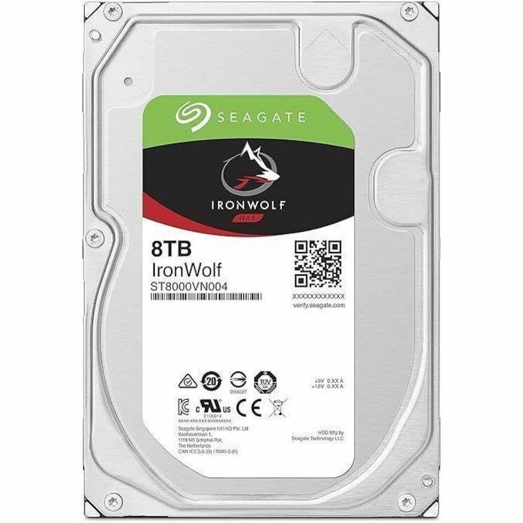 8TB SEAGATE IRONWOLF NAS HDD 721238006051100000RS - Thumbnail 3