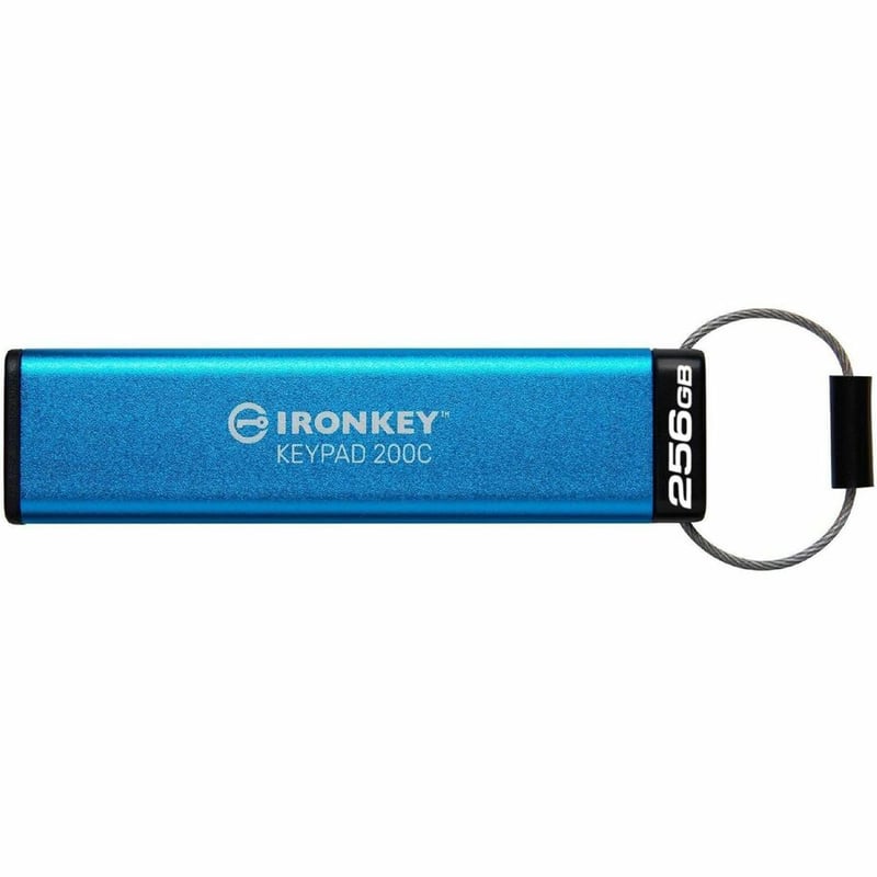 IronKey Keypad 200 256GB USB 3.2 (Gen 1) Type C Flash Drive - Thumbnail 3