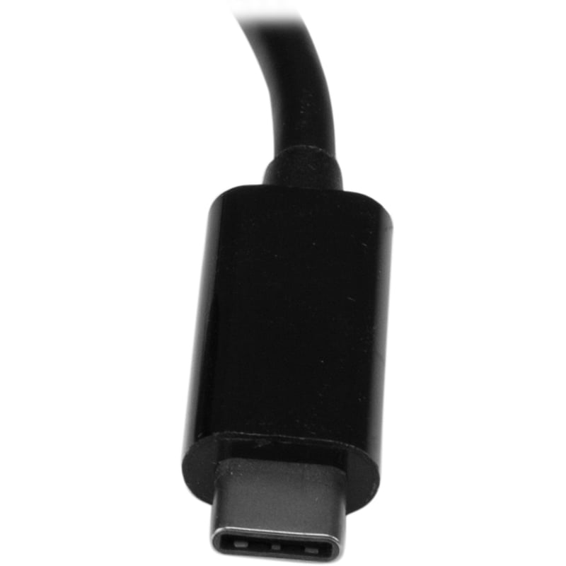 StarTech.com USB-C to Ethernet Adapter with 3-Port USB 3.0 Hub and Power Delivery - USB-C GbE Network Adapter + USB Hub w/ 3 USB-A Ports - Thumbnail 4