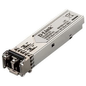 D-Link 1-port Mini-GBIC SFP to 1000BaseSX Multi-Mode Fibre Transceiver - Thumbnail 1