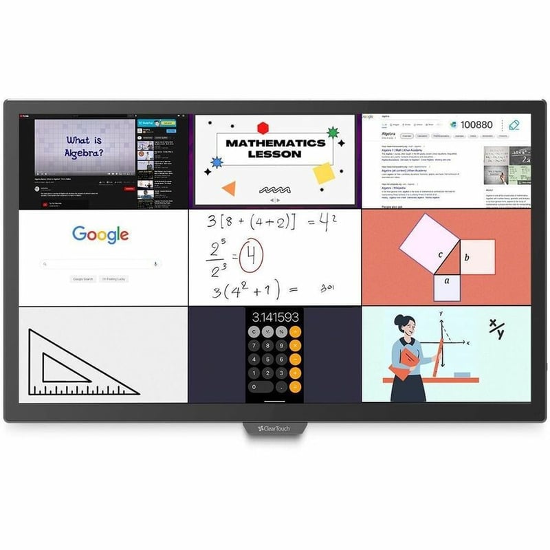 CLEAR TOUCH 43IN 7000XT SERIES INTERACTIVE PANEL WITH LOW LATENCY, 40 POINTS OF - Thumbnail 5
