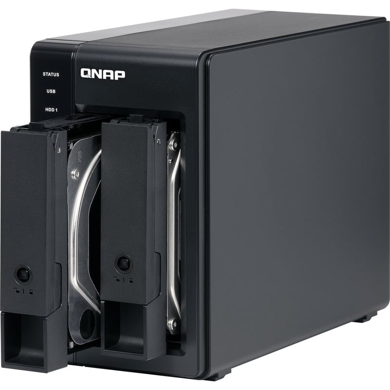 QNAP 2 Bay USB Type-C Direct Attached Storage with Hardware RAID - Thumbnail 2