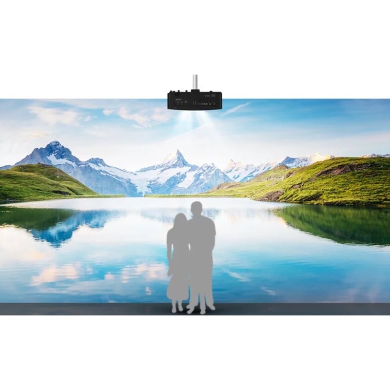 BenQ LK936ST 3D Ready Short Throw DLP Projector - 16:9 - Ceiling Mountable, Wall Mountable - Thumbnail 2
