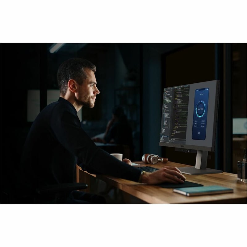 BENQ 24.1IN PROGRAMMING MONITOR 16:10 USB-C WQXGA ERGONOMIC