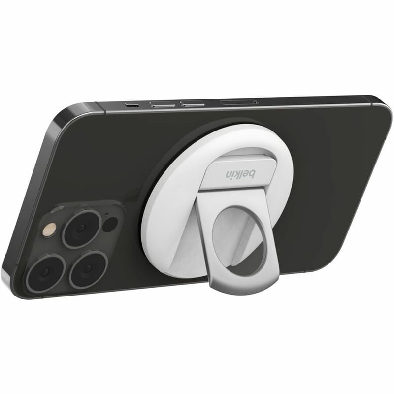 Belkin Mounting Bracket for iPhone 13, iPhone 13 mini, iPhone 13 Pro, iPhone 13 Pro Max, iPhone 12, iPhone 12 mini, iPhone 12 Pro, iPhone 12 Pro Max, iPhone 14, iPhone 14 Plus, iPhone 14 Pro Max, ... - White - Landscape/Portrait - Thumbnail 5