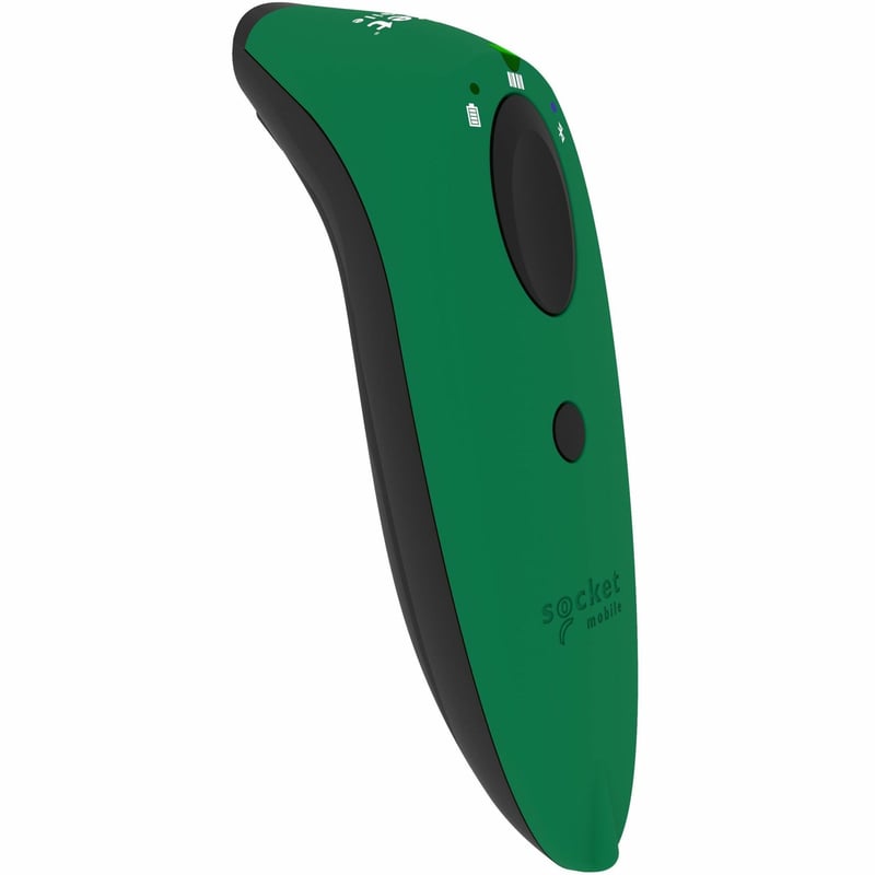 Socket Mobile SocketScan S720, Linear Barcode Plus QR Code Reader, Green & Black Dock - Thumbnail 1