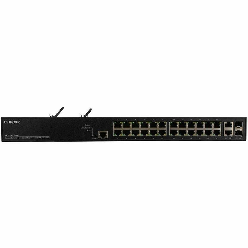 MNGD POE++ SWITCH 24PORT 10/100/1000B-T POE++ - Thumbnail 2