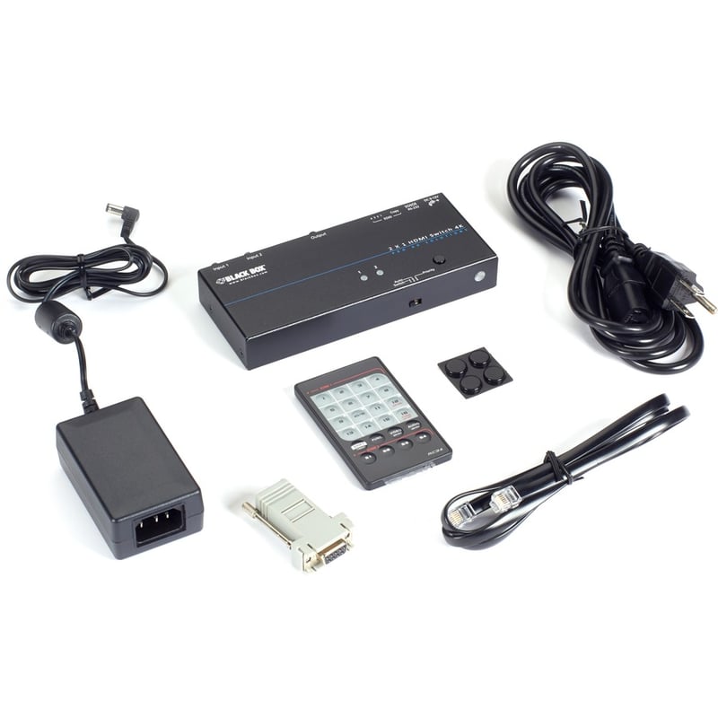 Black Box 4K HDMI Switch - 2 x 1 - Thumbnail 4