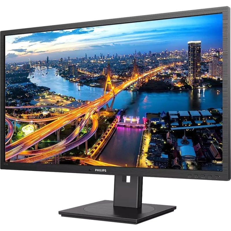 PHILIPS 325B1L - 32" Monitor, LED, QHD (2560x1440), 2xHDMI, DP, USB-Hub, 4 Year Manufacturer Warranty - Thumbnail 5