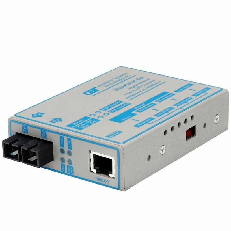 GIGABIT RJ-45 ETHERNET MEDIA CO NVERTER 1G SC MM 850NM 550M UNIV