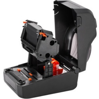 Bixolon XD3-40d Desktop Direct Thermal Printer - Monochrome - Label Print - USB - USB Host - US - Black, Orange