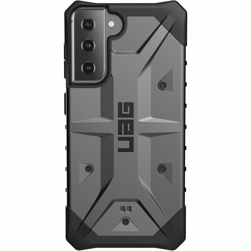 Urban Armor Gear Pathfinder Series Galaxy S21 5G Case - Silver - Thumbnail 1