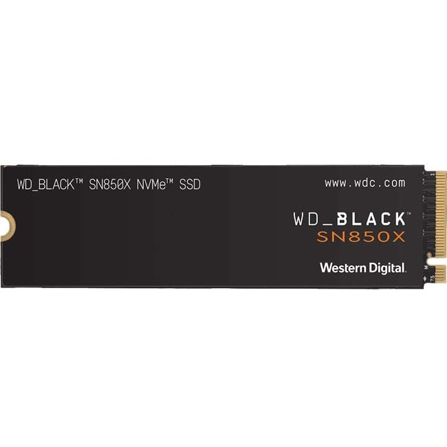 WD Black SN850X 4 TB Solid State Drive - M.2 2280 Internal - PCI Express NVMe (PCI Express NVMe x4) - Thumbnail 1