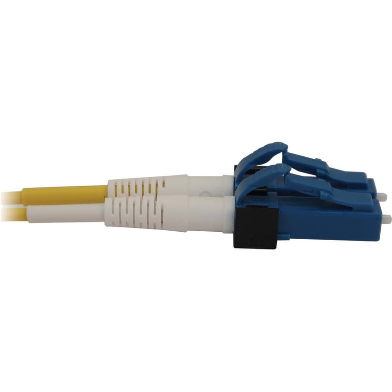 Eaton Tripp Lite Series 400G Singlemode 9/125 OS2 Switchable Fiber Optic Cable (12F MTP/MPO-APC to 4x Duplex LC/UPC F/M), LSZH, Yellow, 2 m (6.6 ft.) - Thumbnail 4