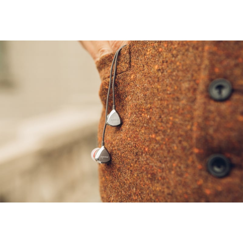 Moshi Vortex 2 In-Ear Headphones - Light Steel - Thumbnail 4