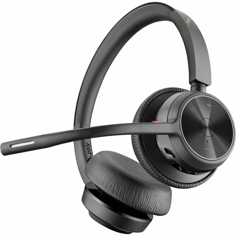 Poly Voyager 4320 Headset With Charge Stand - Thumbnail 2