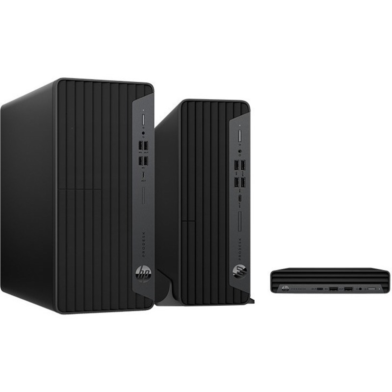 HP Business Desktop ProDesk 600 G6 Desktop Computer - Intel Core i5 10th Gen i5-10500T Hexa-core (6 Core) 2.30 GHz - 16 GB RAM DDR4 SDRAM - 512 GB M.2 PCI Express NVMe SSD - Desktop Mini - Thumbnail 2